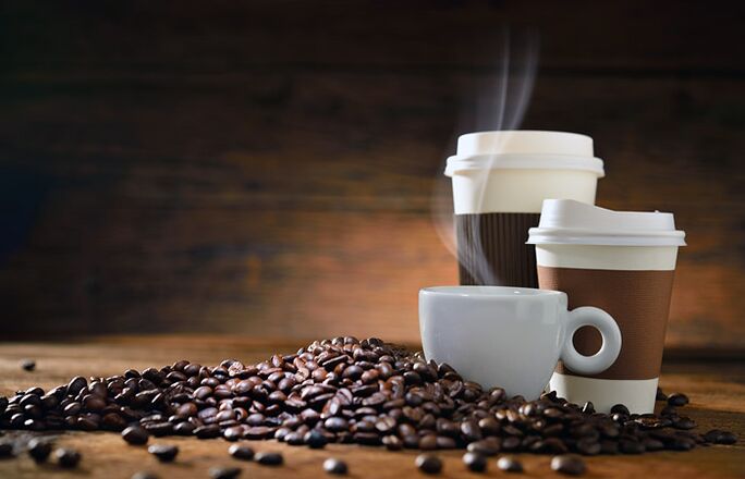 Kaffee als verbotenes Produkt bei gleichzeitiger Einnahme eines Vitamins zur Stärkung